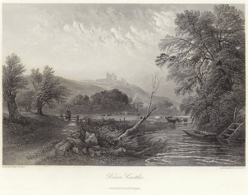 Kasteel van Dover in Kent door English School