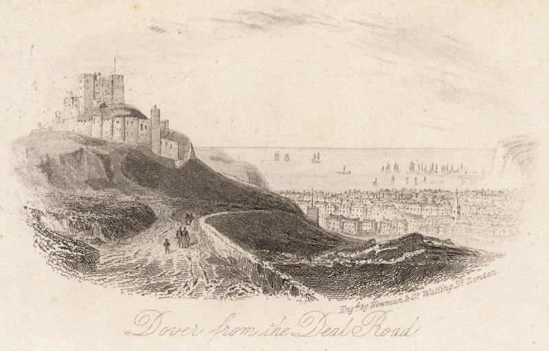 Dover vanaf de Deal Road door English School