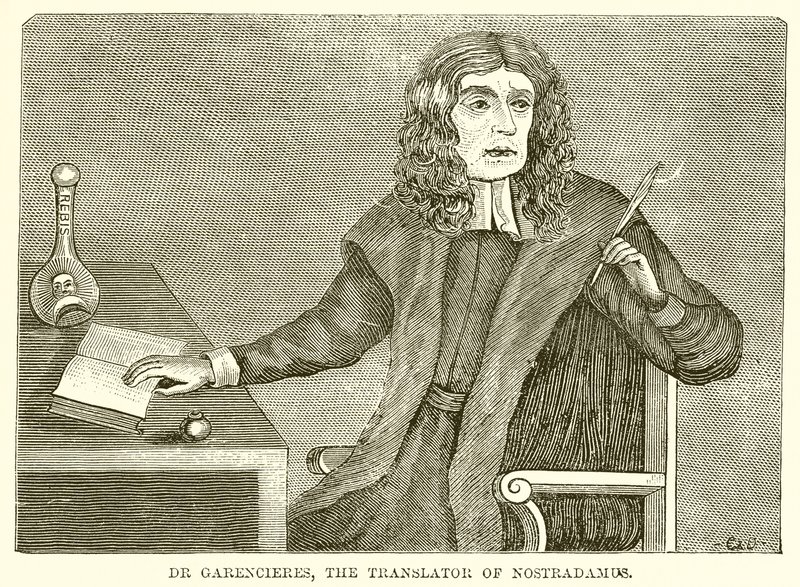 Dr. Garencieres, de Vertaler van Nostradamus door English School