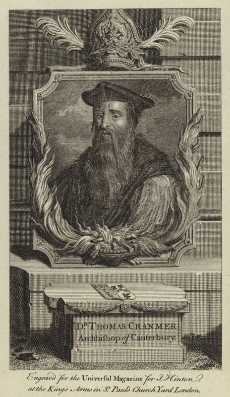 Dr Thomas Cranmer, Aartsbisschop van Canterbury door English School