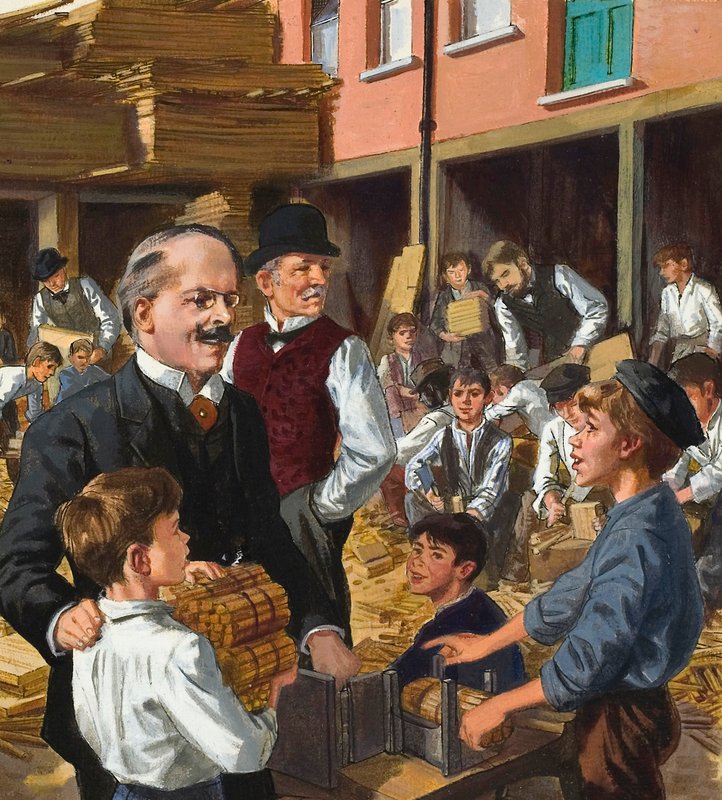 Dr. Thomas John Barnardo (1845-1905) (gouache on paper) door English School