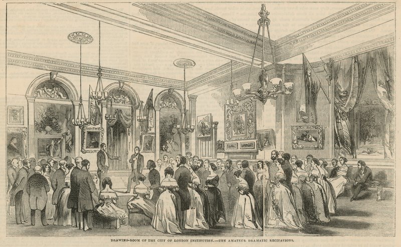 Salon van de City of London Institution door English School