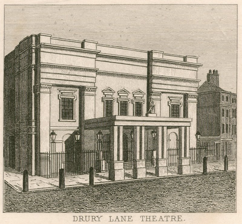 Drury Lane Theatre, Londen door English School