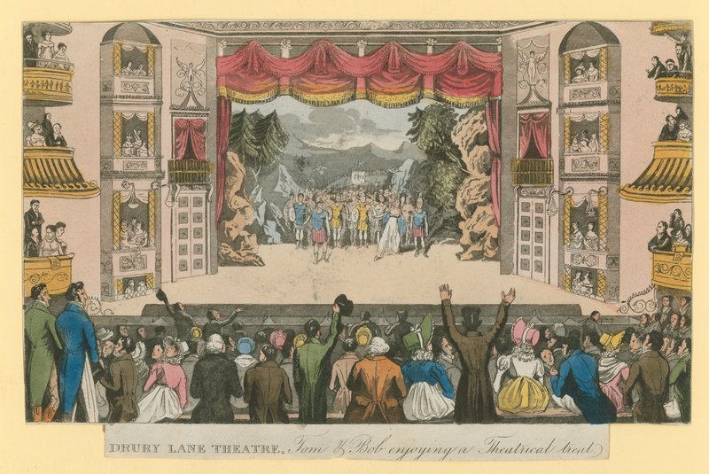 Drury Lane Theater: Tom en Bob genieten van een theatraal spektakel door English School