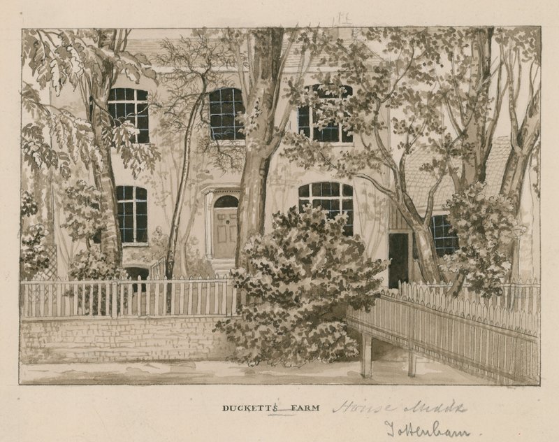 Ducketts Boerderij, Tottenham, Londen door English School