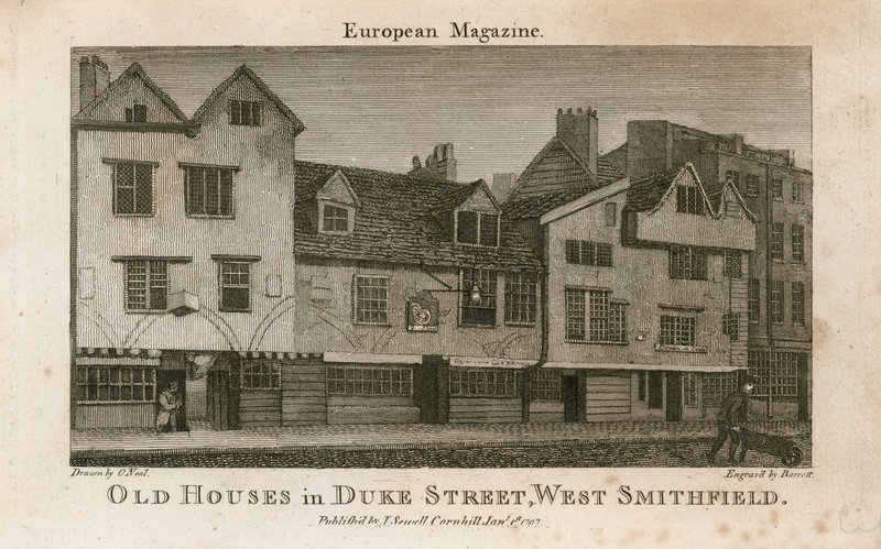 Duke Street, West Smithfield door English School
