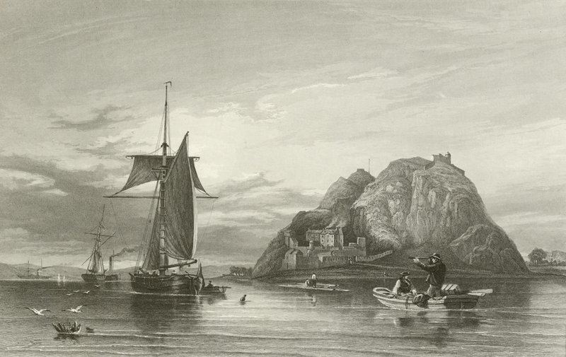 Dumbarton Castle door English School