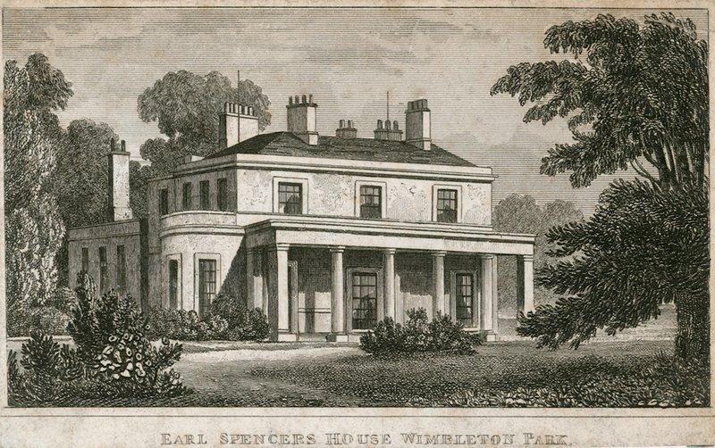 Huis van Earl Spencer, Wimbledon Park door English School