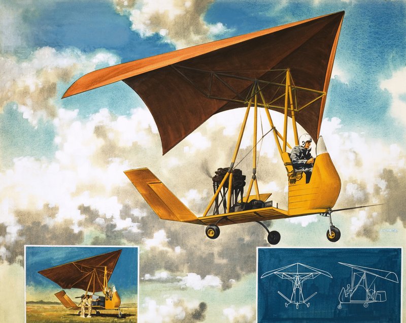 Vroeg vliegmachine door English School
