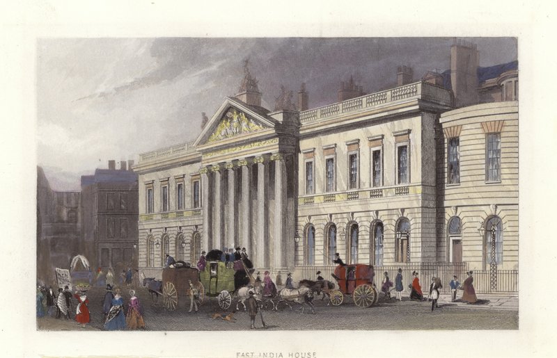 East India House door English School