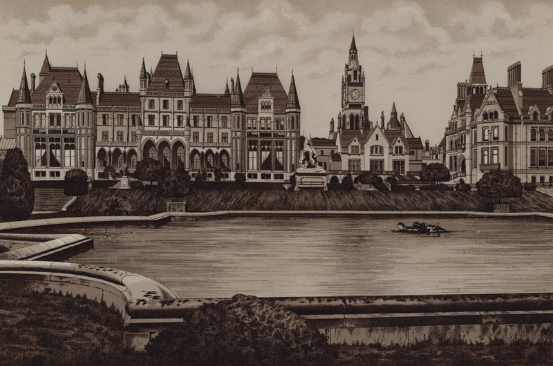 Eaton Hall, Oostkant door English School