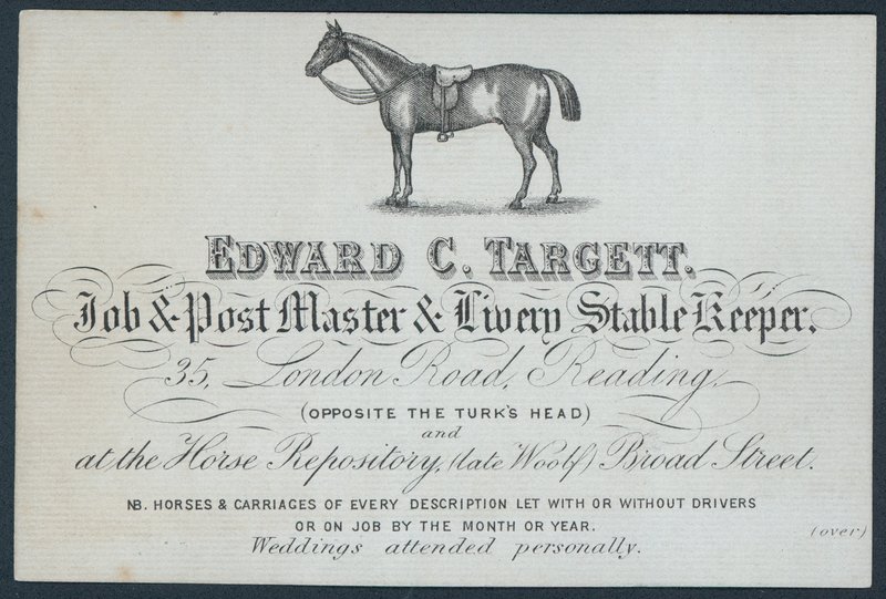 Edward C Targett, klusjesman en stalhouder door English School