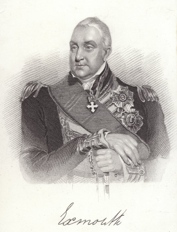 Edward Pellew, 1e Burggraaf Exmouth, Britse admiraal door English School