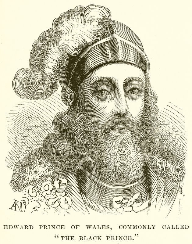 Edward Prins van Wales, Gewoonlijk De Zwarte Prins Genoemd door English School