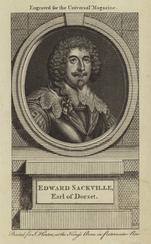 Edward Sackville, graaf van Dorset door English School