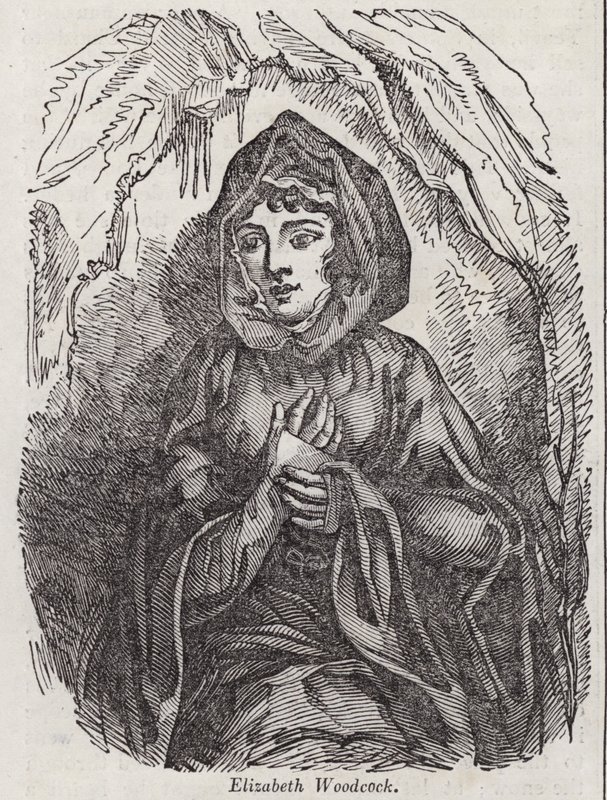 Elizabeth Woodcock (gravure) door English School