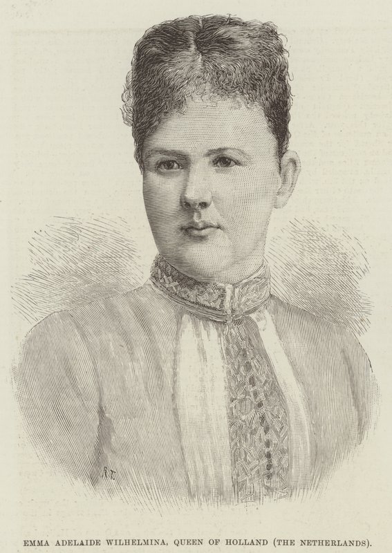 Emma Adelaide Wilhelmina, koningin van Nederland door English School