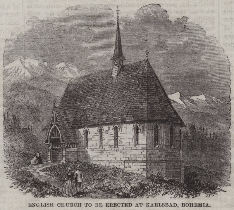 Engelse Kerk te Karlsbad, Bohemen door English School
