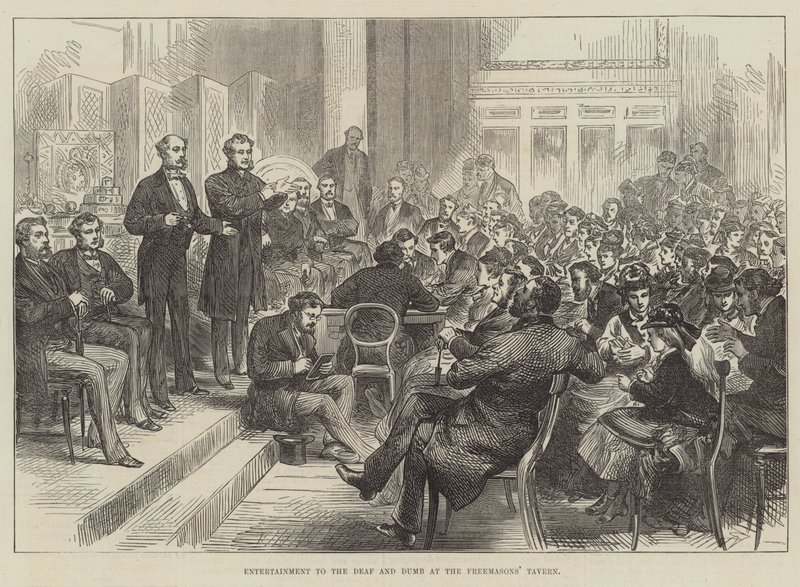 Vermaak voor de Doven en Stommen in de Freemasons