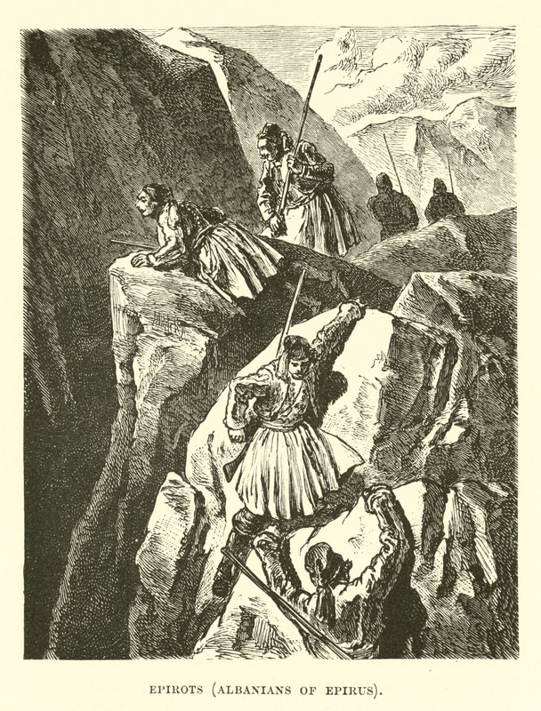Epiroten, Albanezen van Epirus door English School