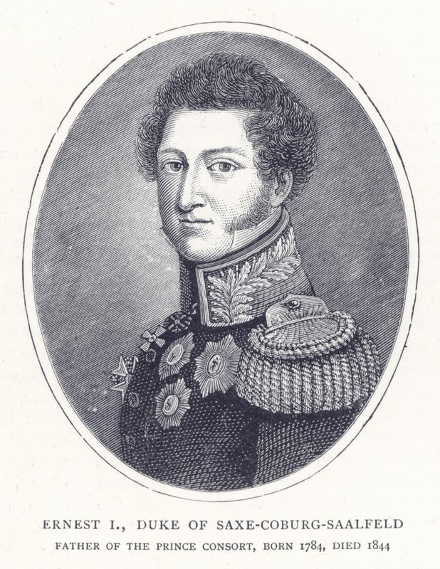 Ernst I, Hertog van Saksen-Coburg-Saalfeld door English School