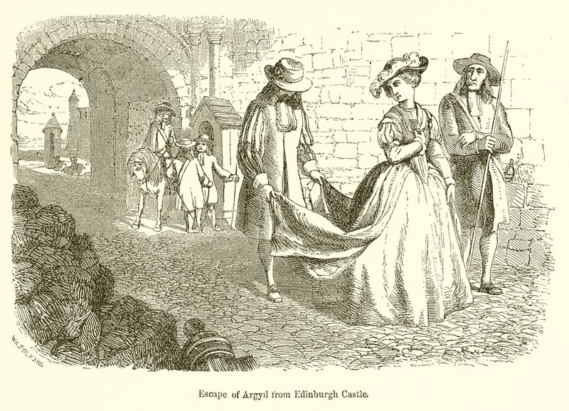 Ontsnapping van Argyll uit Edinburgh Castle door English School