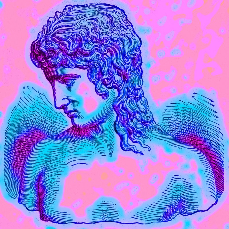 Extreem van etnische divergentie - Hoogste type - I: Eros van Praxiteles, illustratie uit Met de Mensen van de Wereld door John Clark Ridpath, gepubliceerd 1912 door English School