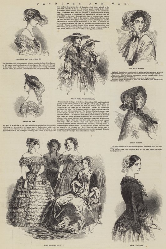 Mode voor mei (gravure) door English School