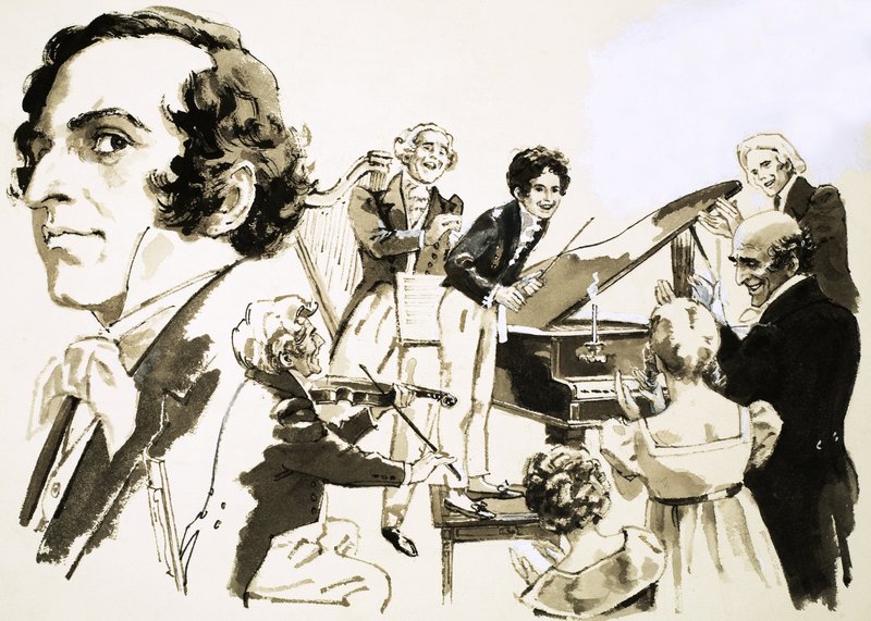 Felix Mendelssohn door English School