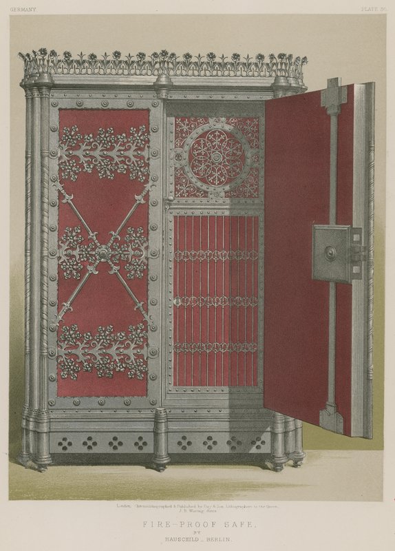 Brandkast door Hauschild, Berlijn door English School