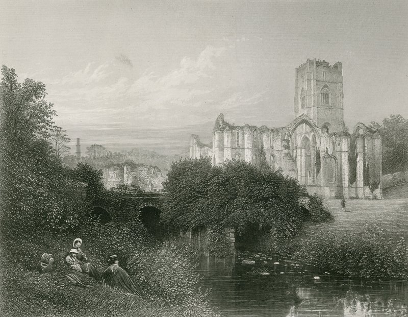 Fountains Abbey door English School