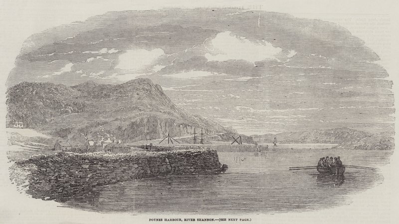 Foynes Harbour, River Shannon door English School