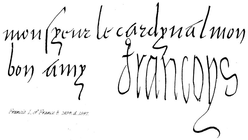 Francis I van Frankrijk, geb. 1494, overl. 1547 door English School