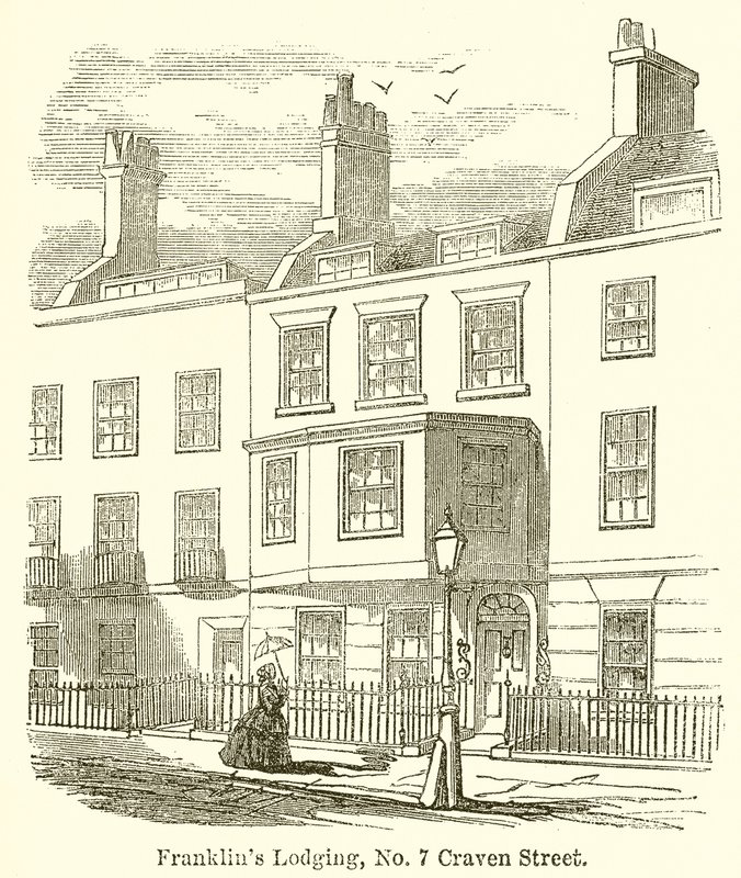 Franklins Verblijf, No. 7 Craven Street door English School