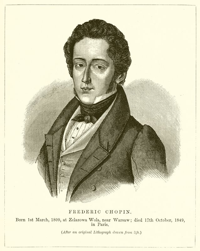 Frederic Chopin door English School