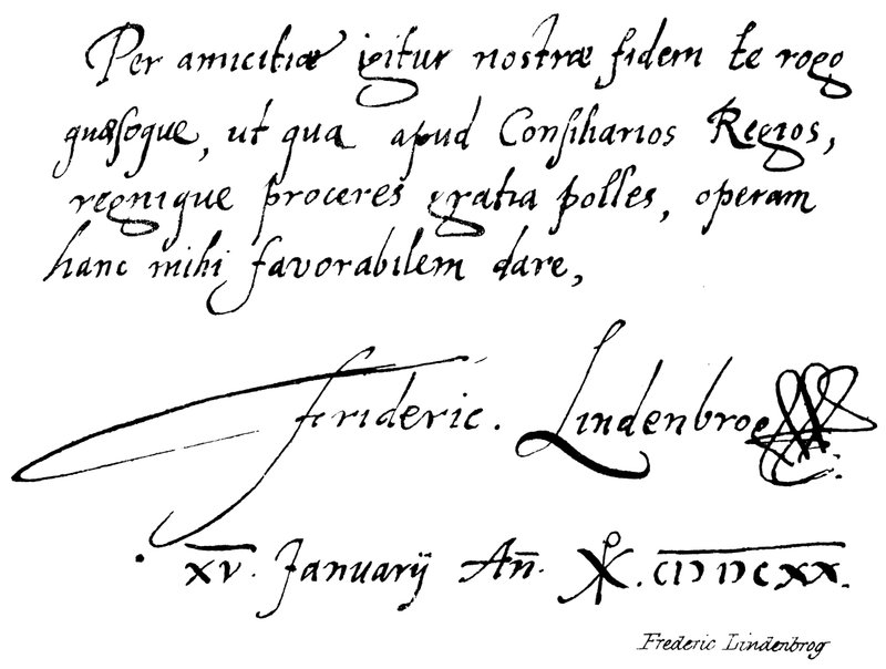 Frederic Lindenbrog door English School