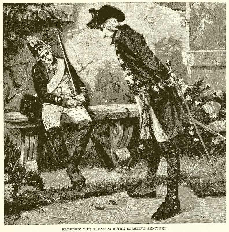 Frederik de Grote en de Slapende Wacht door English School