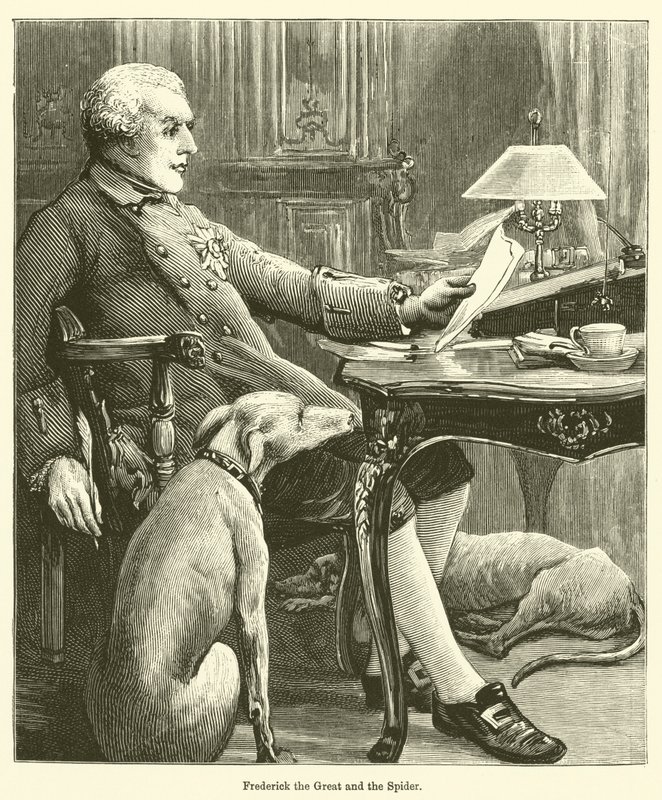 Frederik de Grote en de spin door English School