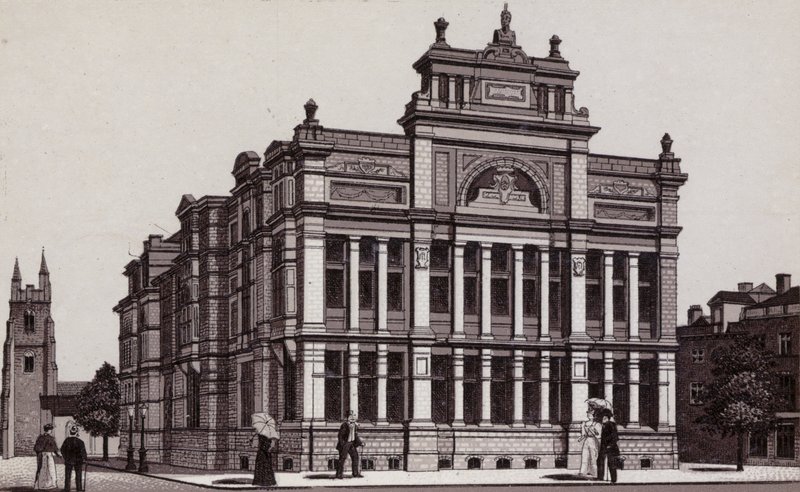 Vrije bibliotheek, Cardiff door English School