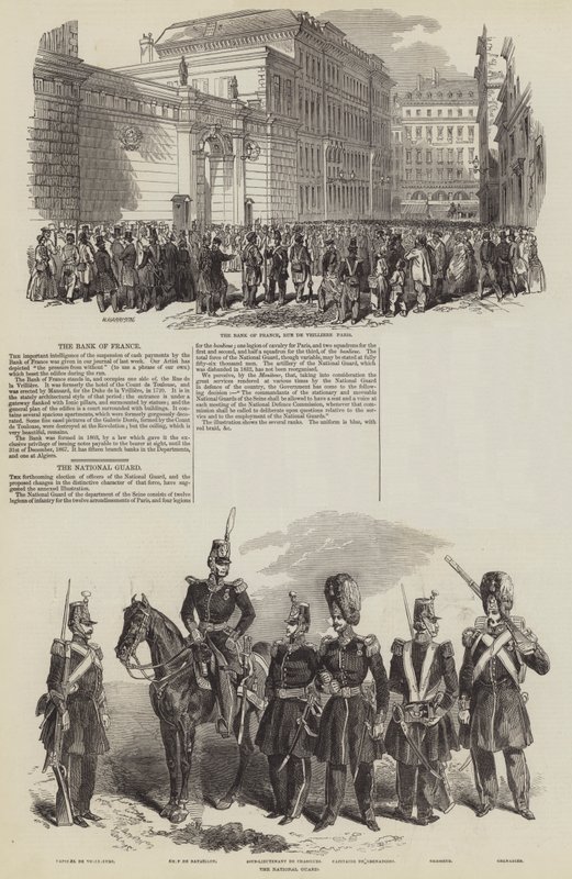 Franse Revolutie van 1848 door English School
