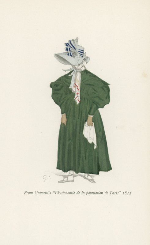 Uit Gavarnis Psysionomie de la Population de Paris 1832 door English School