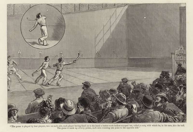 Spel van Pelota door English School