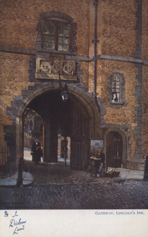 Poort, Lincolns Inn door English School