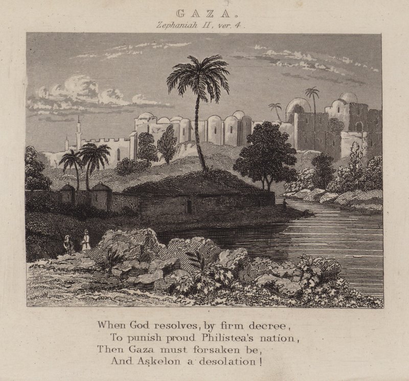 Gaza, Sefanja II, vers 4 door English School