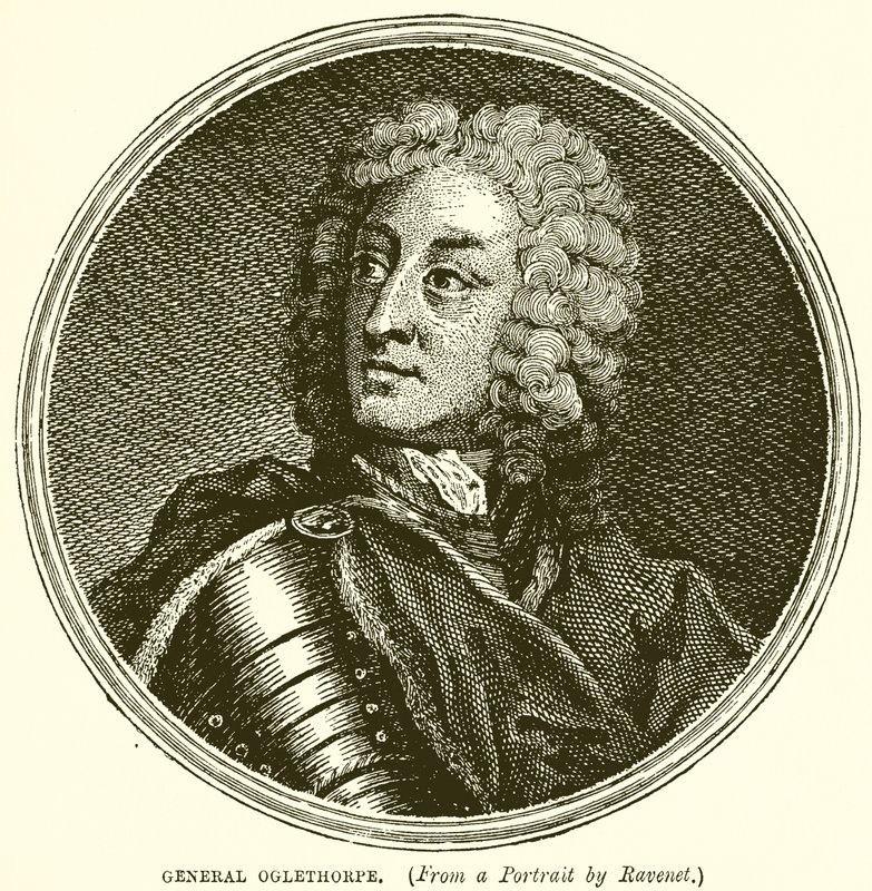 Generaal Oglethorpe door English School