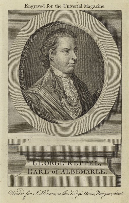 George Keppel, Graaf van Albemarle door English School