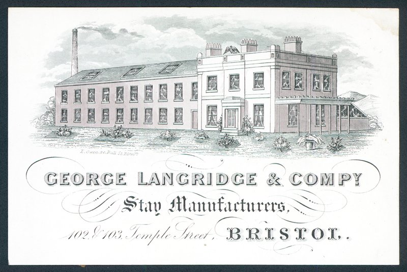 George Langridge & Company, korsetfabrikanten door English School