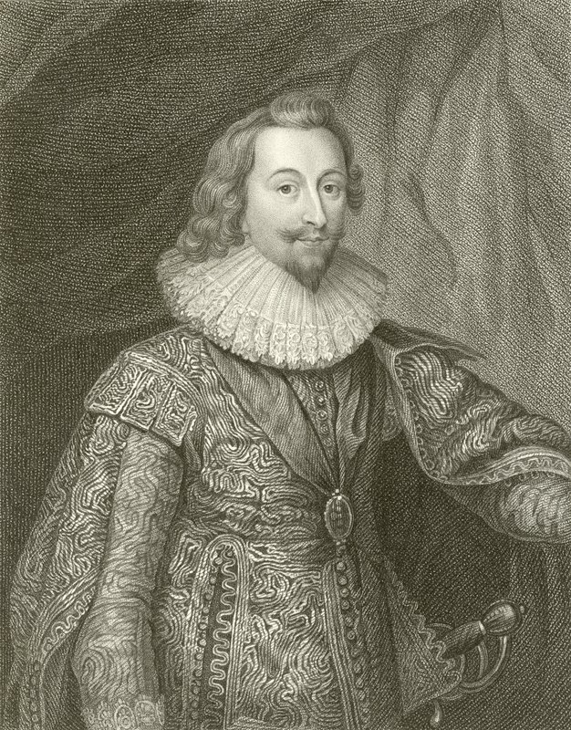 George Villiers, Hertog van Buckingham door English School