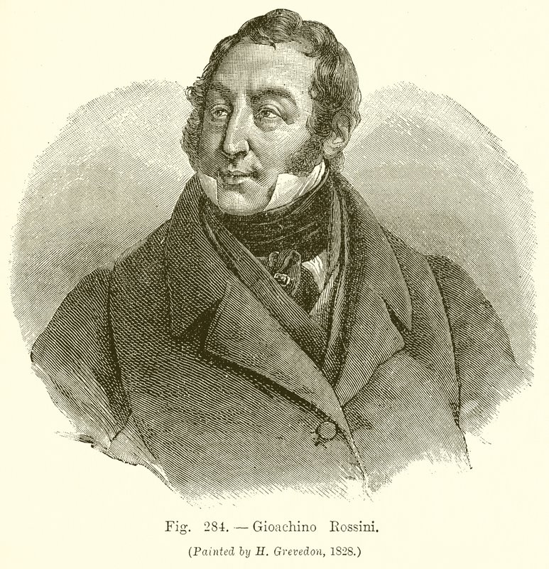Gioachino Rossini door English School