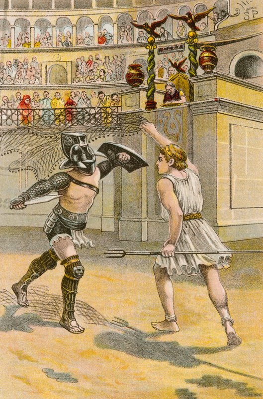 Gladiatoren door English School